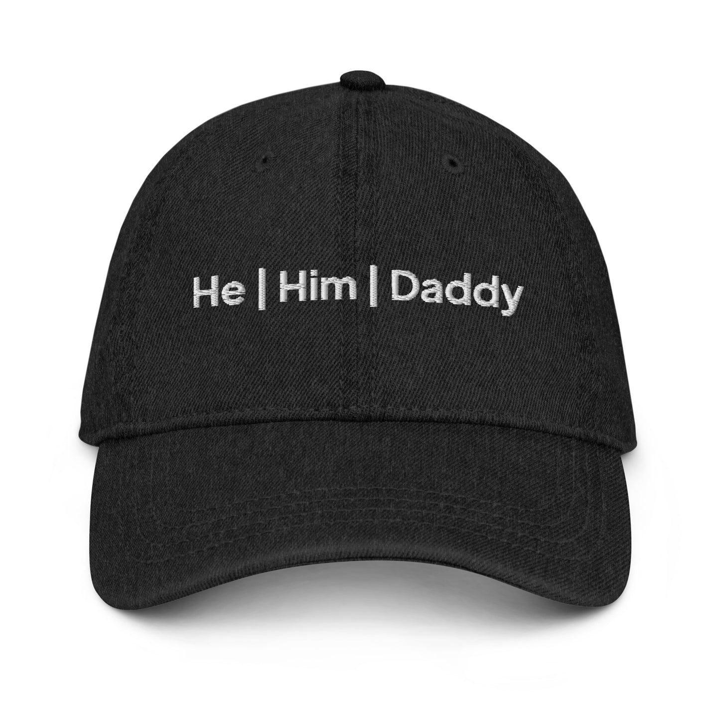 He | Him | Daddy Denim Hat