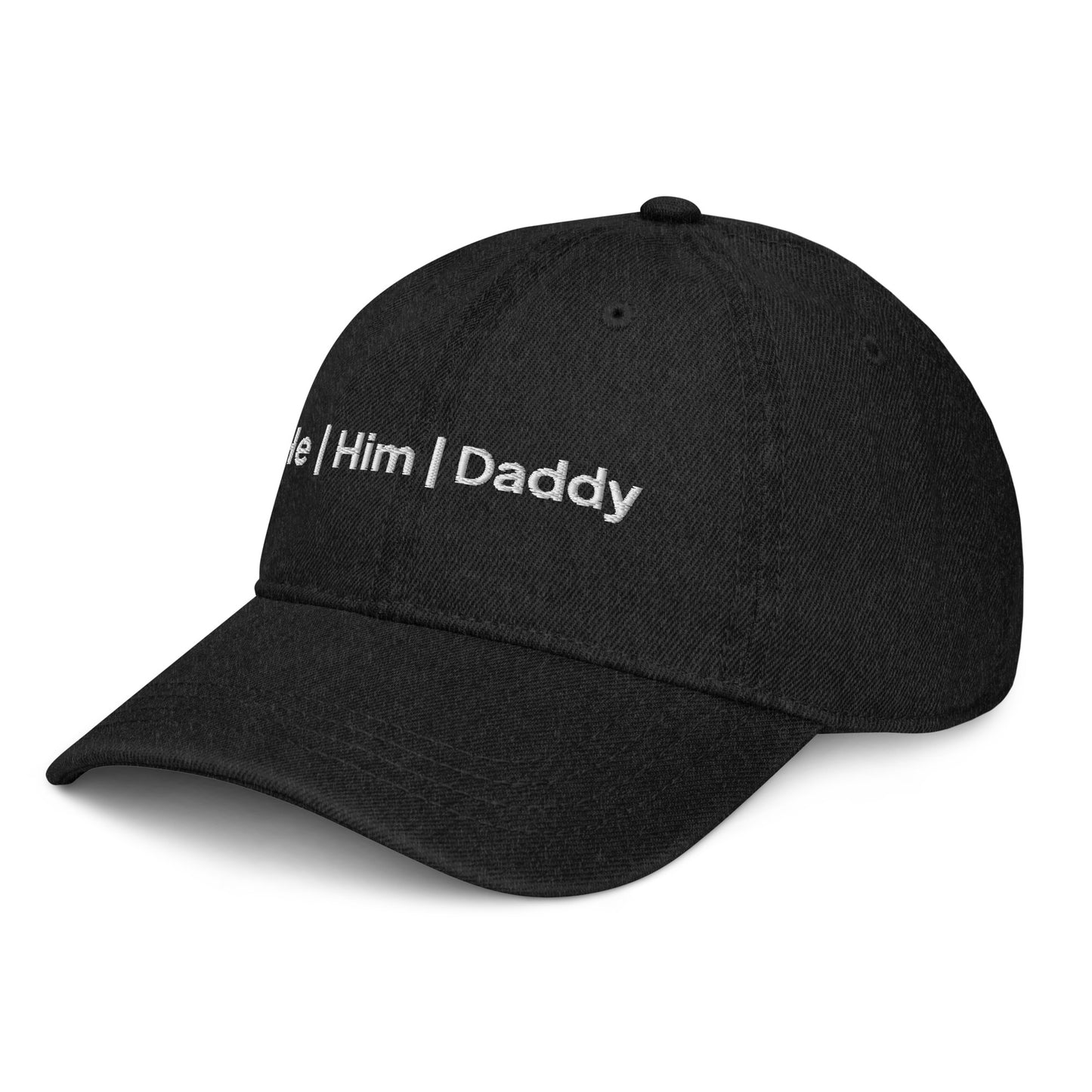 He | Him | Daddy Denim Hat