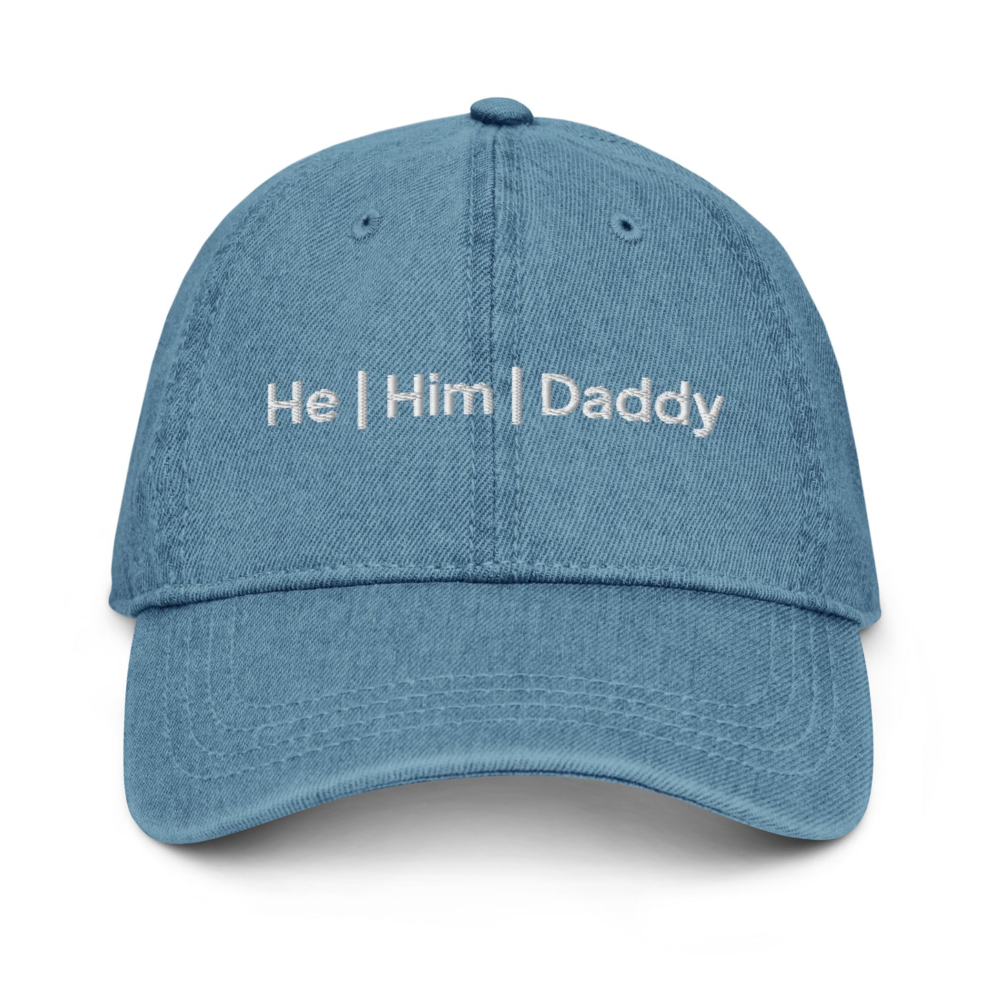 He | Him | Daddy Denim Hat