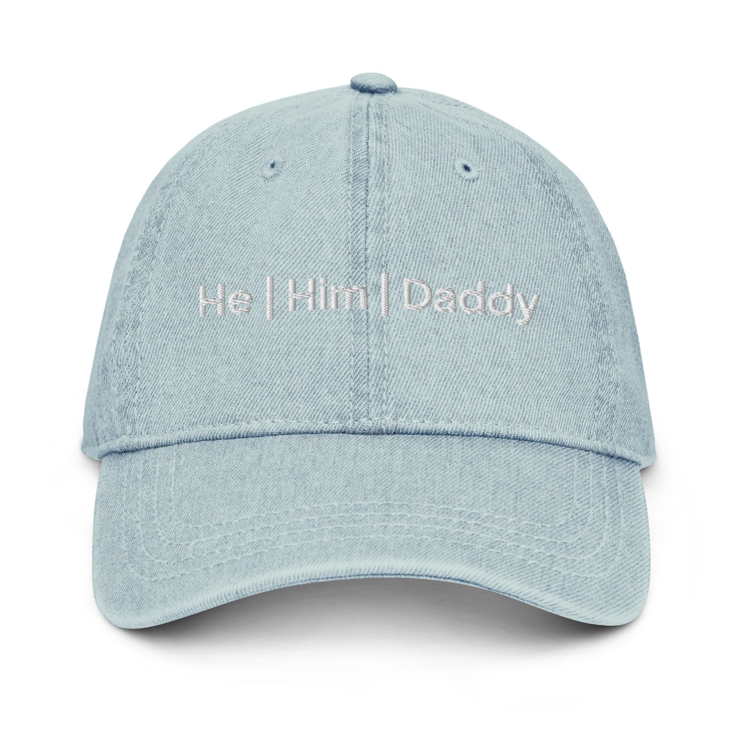 He | Him | Daddy Denim Hat